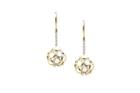Tresor Collection - Rainbow Moonstone Earring In 18k Yellow Gold 398410285094