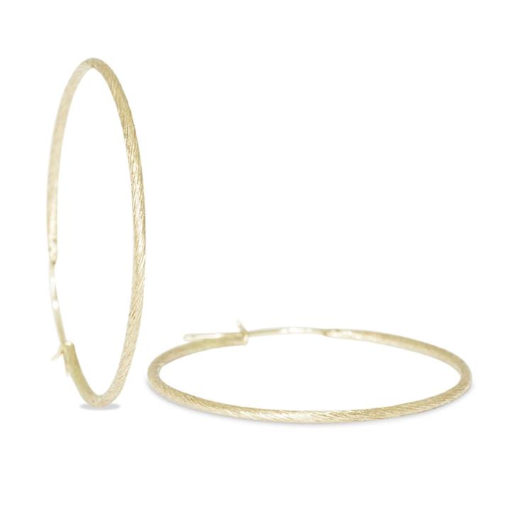 Nina Nguyen Jewelry - X-large 40mm Gold Hoops