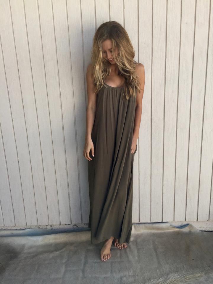 Tysa - Leigh Dress In Olive