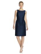 Alfred Sung - D522 Bridesmaid Dress In Midnight