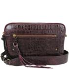 Joelle Hawkens By Treesje - Lidia Large Camera Bag Croco Embossed Cow / Bordeaux