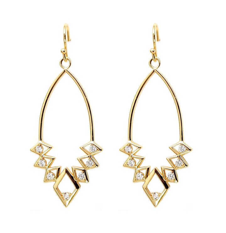 Rachael Ryen - Diamond Deco Drops - Gold