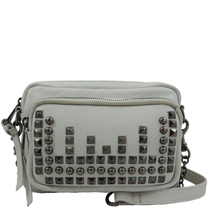 Joelle Hawkens By Treesje - Robertson Crossbody Lamba Cow / Pale Gray