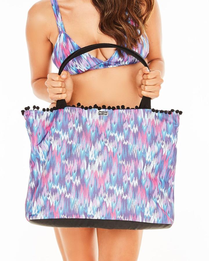 Nicolita Swimwear - Cabana Tote In Paintbrush