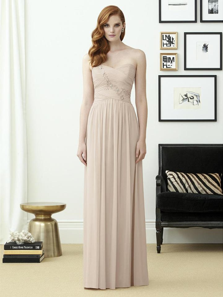 Dessy Collection - 2961 Dress In Cameo