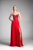 Cinderella Divine - Lace Strapless Chiffon A-line Gown