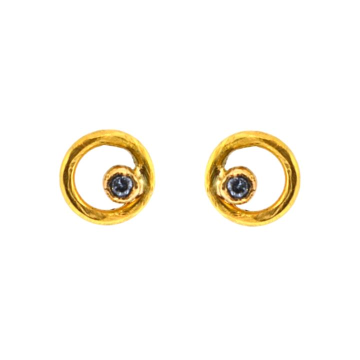 Mabel Chong - Golden Glory Diamond Studs