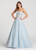 Ellie Wilde - Ew118125 Strapless Lace Sweetheart A-line Dress