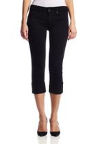Hudson Jeans - Wc215ten Ginny Crop Straight With Cuff In Black