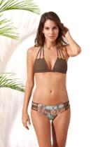 Poema Swim - Olivo Isla Top X Aquarella Hermosa Bottom Set