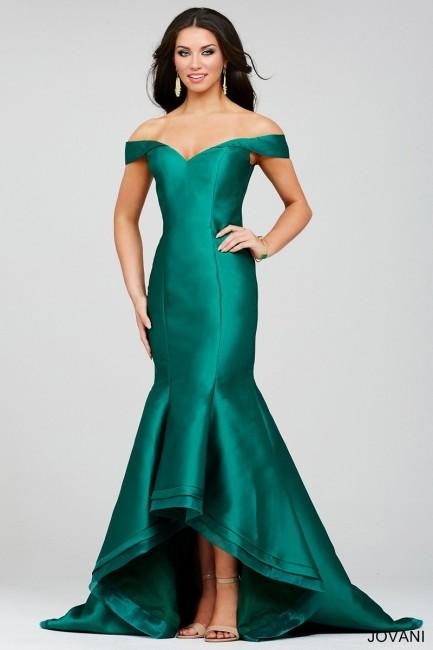 Jovani - Pretty Trumpet Long Gown 32414