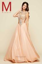 Mac Duggal Prom - 65078 H Nude/silver