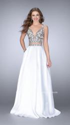 Gigi - Gorgeous V-neck Two-piece Beaded Dress 24397