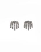 Cz By Kenneth Jay Lane - Pave Huggie Ear Claw