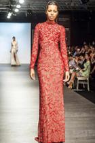 Jovani - 94227 Long Sleeve Lace Column Dress
