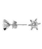 Cz By Kenneth Jay Lane - Mini-star Stud Earrings