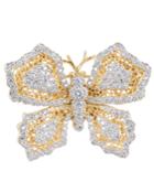 Jarin K Jewelry - Lace Butterfly Brooch