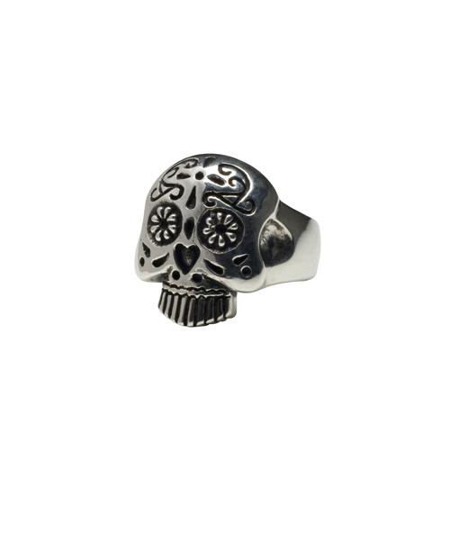 Femme Metale Jewelry - Sugar Skull Ring