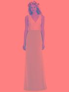 Social Bridesmaids By Dessy - 8172s Dress In Oyster
