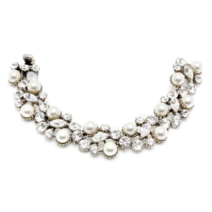 Ben-amun - Pearl And Crystal Bracelet