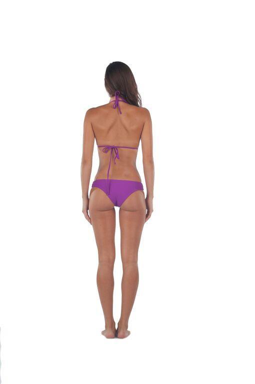Lolli Swimwear - Double Dip Bottom In Fuschia