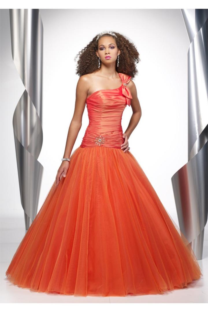 Alyce Paris - 9063 Dress In Orange