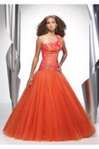 Alyce Paris - 9063 Dress In Orange