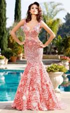 Mnm Couture - 7662 Two Piece Jeweled Mermaid Dress
