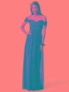 Dessy Collection - 2844 Dress In Burgundy