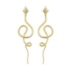 Elizabeth Buenaventura - Royal Snake Earrings