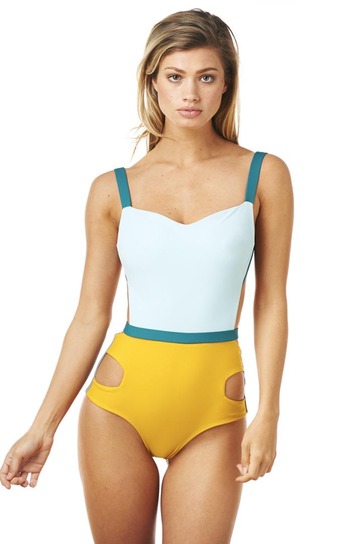 Montce Swim - Maggie Color Block Bea One Piece