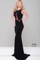 Jovani - Simple Jersey Fitted Dress Jvn41863
