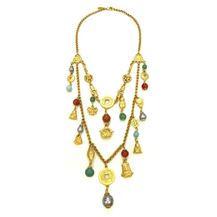 Ben-amun - Silk Road Dynasty Coin Necklace