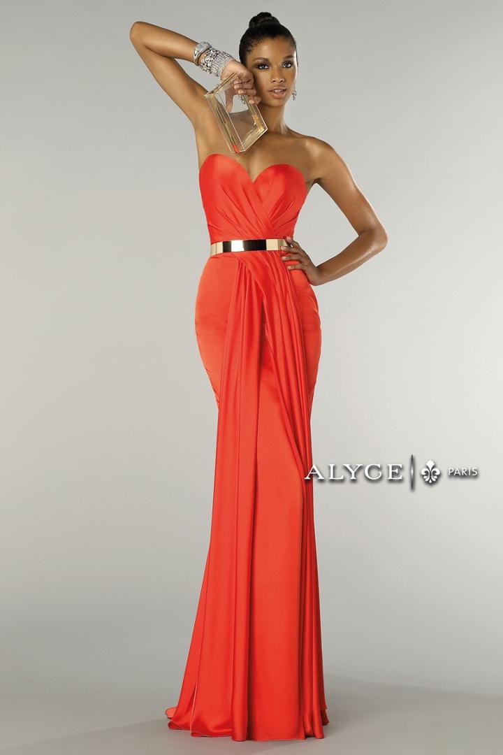 Alyce Paris - 6442 Prom Dress In Poppy