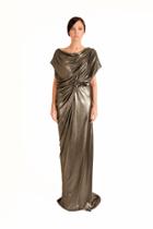 Beside Couture By Gemy - Cpf12 3256 Ruched Draped Fitted Dress