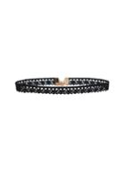 Heather Gardner - Aster Lace Choker In Black