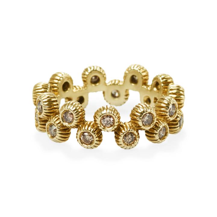 Elizabeth Buenaventura - Pumpkin Eternity Ring