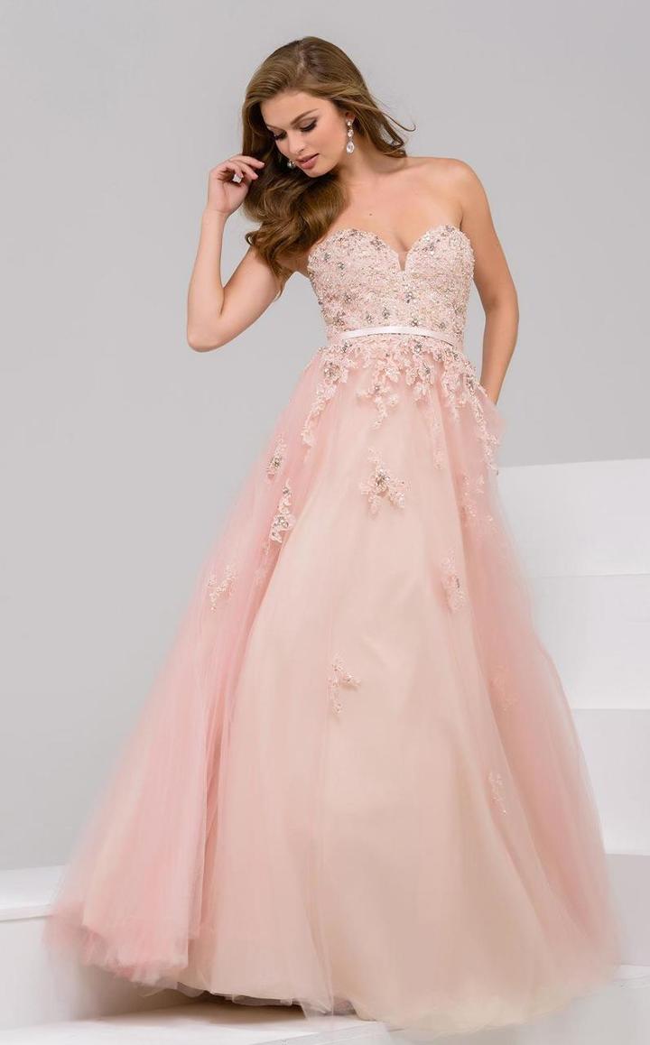 Jovani - 31698 Embellished Sweetheart Ballgown
