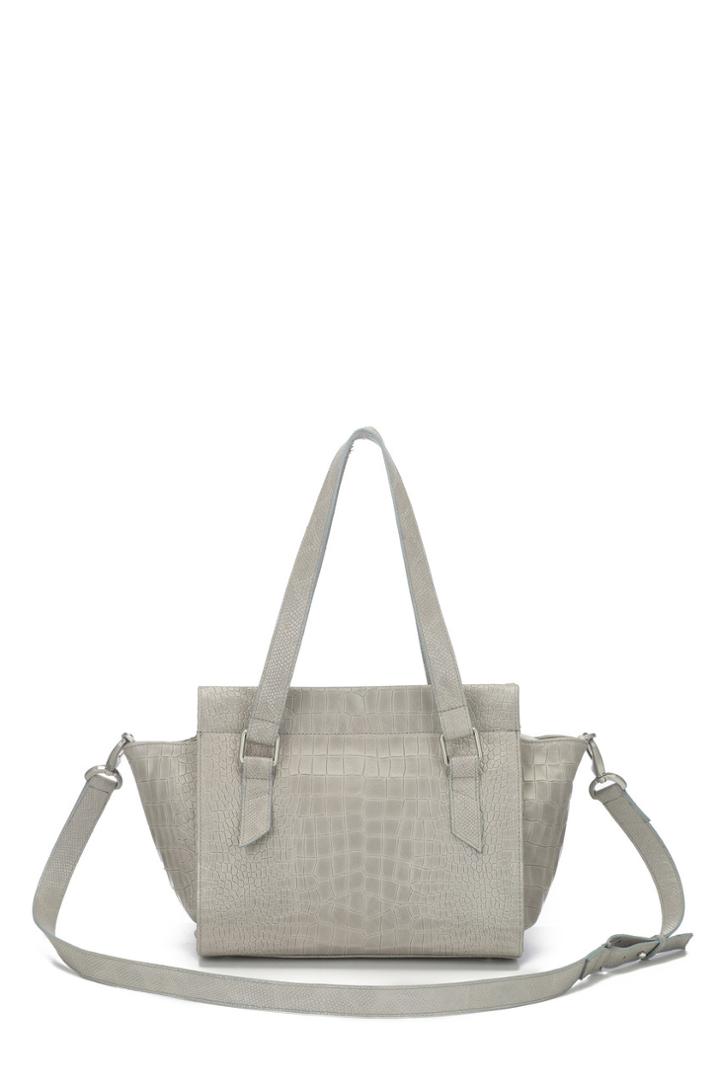 August Handbags - The Hakone - Cemento Croco