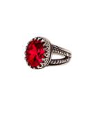 Femme Metale Jewelry - Guinevere Ring Red