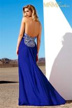 Mnm Couture - 7310 Royal Blue
