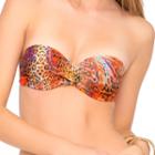 Luli Fama - Wanderlust Underwire Push-up Bandeau In Multicolor (l452083)