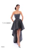 Tarik Ediz - 93418 Modified Scoop High Low A-line Dress