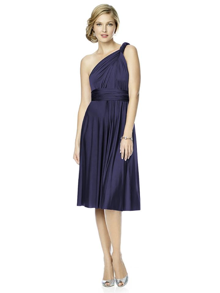 Dessy Collection - Mj-twist1 Dress In Amethyst