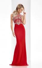 Clarisse - 3075 Elegant Jewel Encrusted Sleeveless Evening Gown