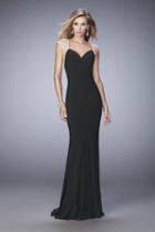 La Femme - 21529 Embellished Sweetheart Sheath Dress