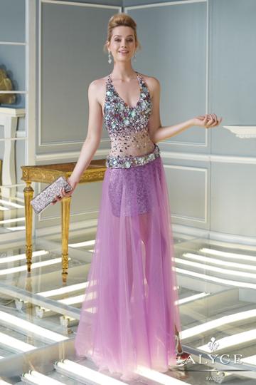 Alyce Paris Claudine - 2313 Dress In Lilac
