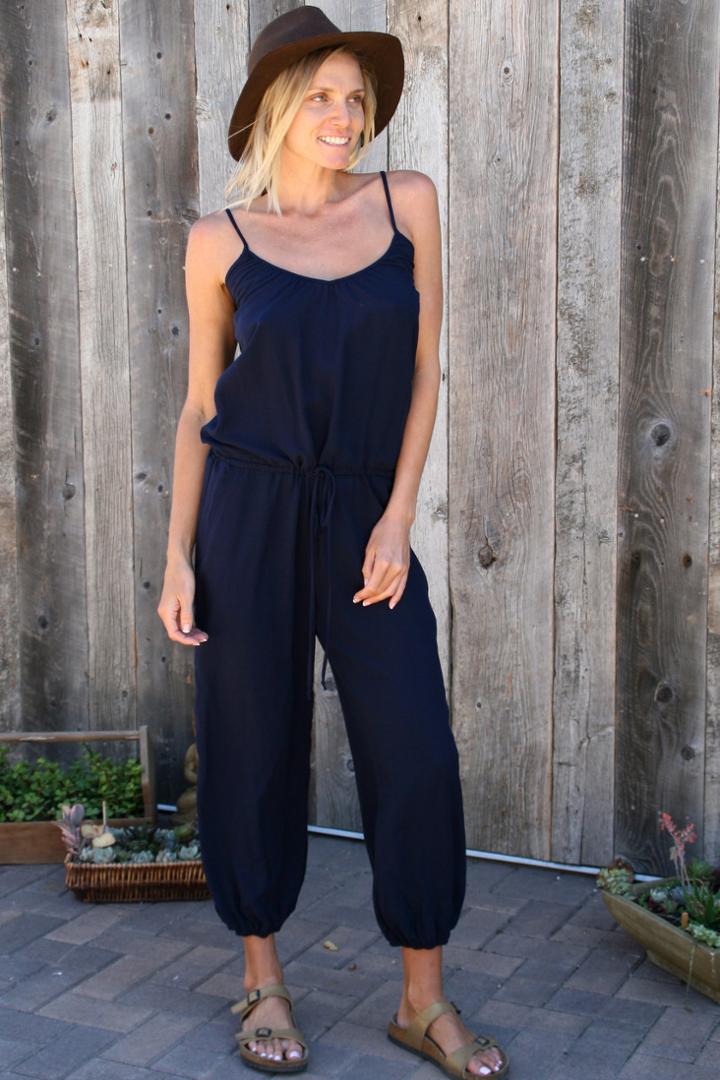 Tysa - Claudette Jumpsuit In Navy