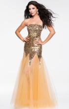 Nina Canacci - 4039 Dress In Gold