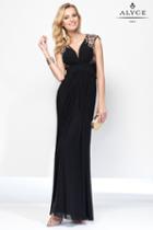 Alyce Paris B'dazzle - 35840 Dress In Black